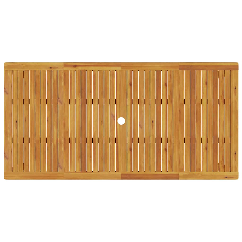 Ensemble de salle à manger pour jardin 7 pcs Marron - XIOS