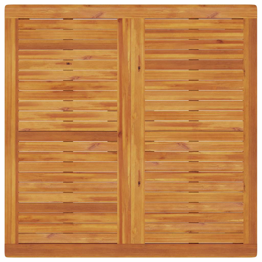 Ensemble de salle à manger pour jardin 5 pcs Marron - XIOS