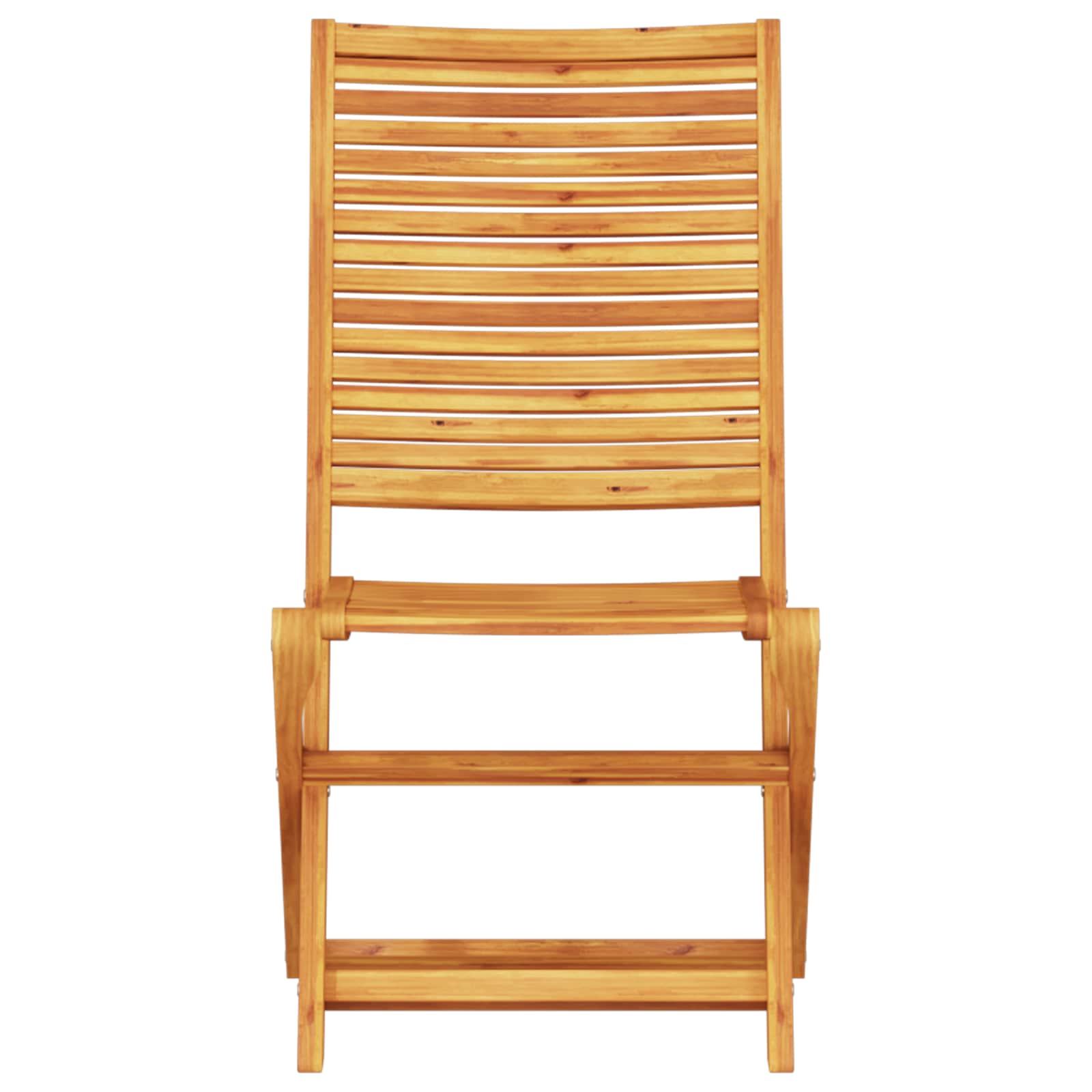 Ensemble bistro pliant 3 pcs Marron Bois d'Acacia Massif - XIOS