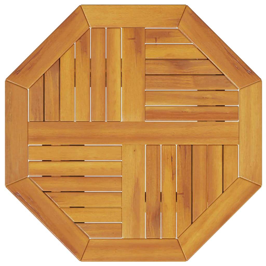 Ensemble bistro pliant 3 pcs Marron Bois d'Acacia Massif - XIOS