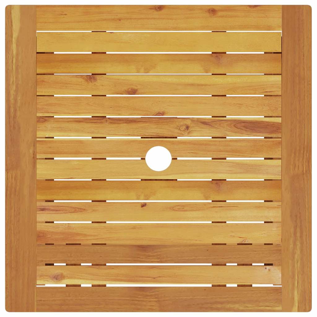 Ensemble bistro pliant 3 pcs Marron Bois d'Acacia Massif - XIOS
