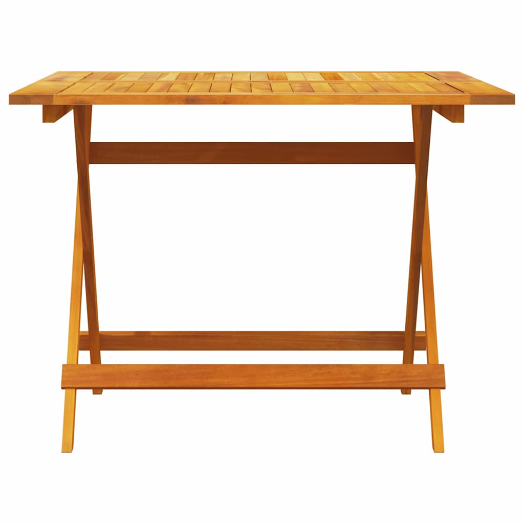 Ensemble de salle à manger pour jardin 5 pcs Marron