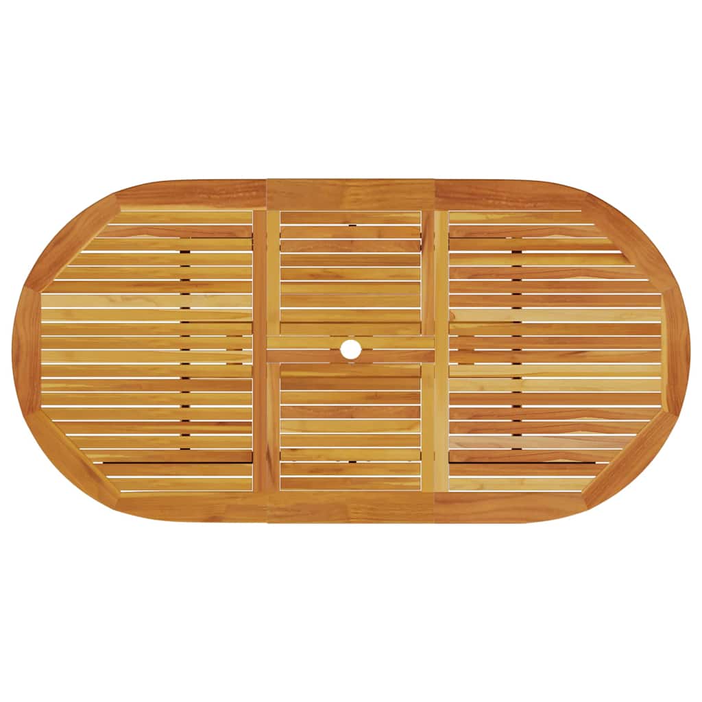 Ensemble de salle à manger pour jardin 5 pcs Marron - XIOS