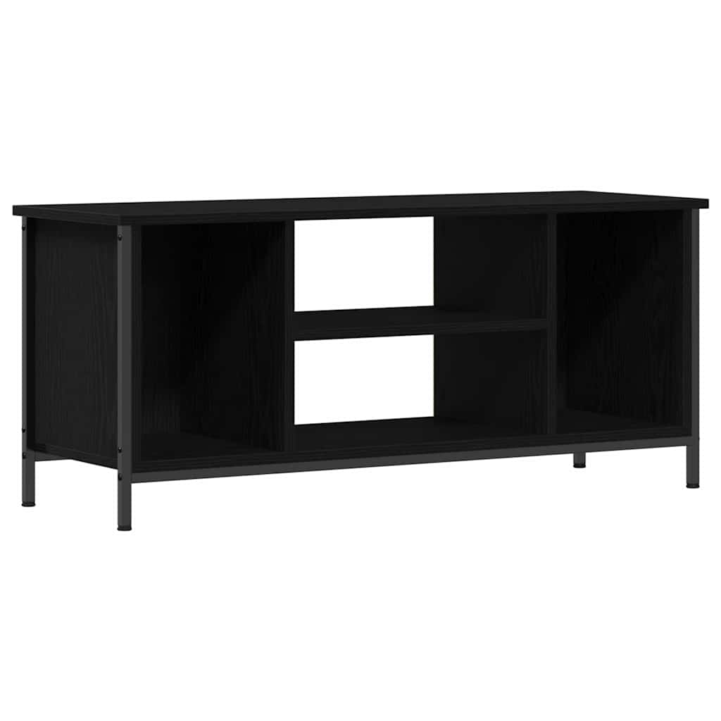 Meuble TV Chêne noir 102 x 35 x 45 cm Bois d'ingénierie - XIOS