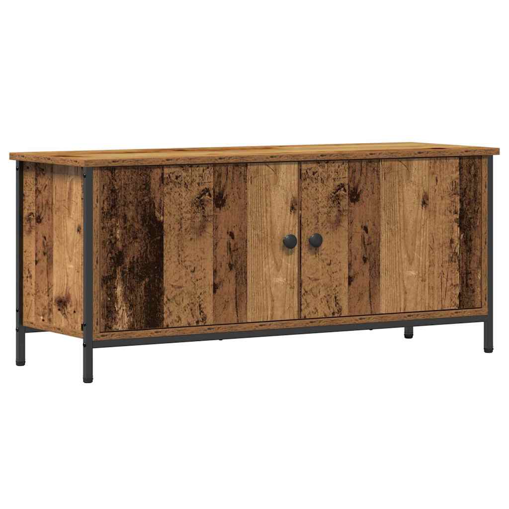 Meuble TV Bois ancien 100 x 35 x 45 cm Bois d'ingénierie - XIOS