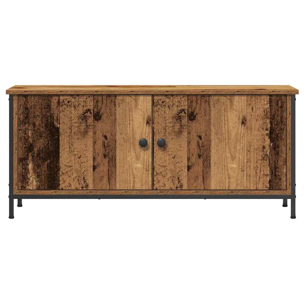 Meuble TV Bois ancien 100 x 35 x 45 cm Bois d'ingénierie - XIOS