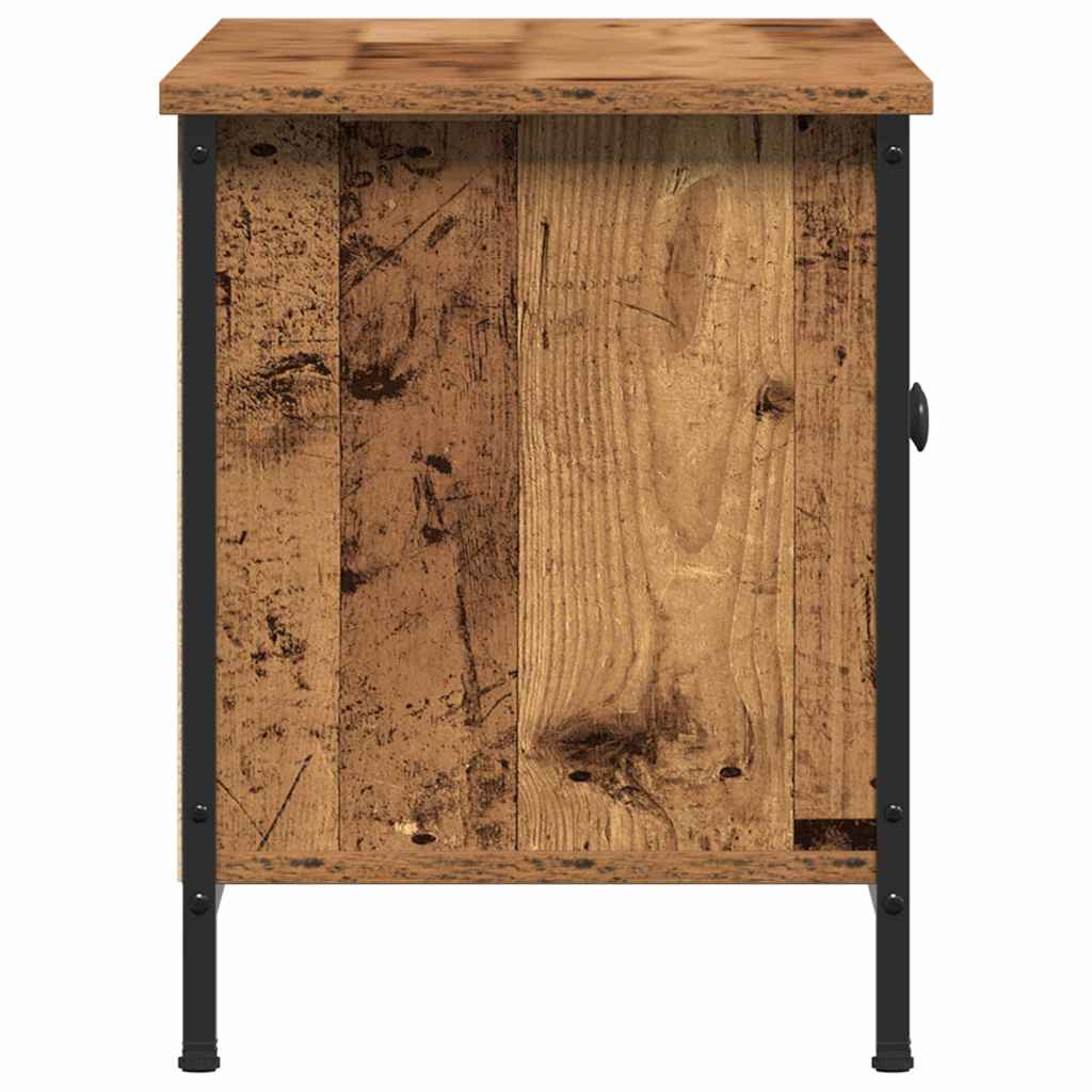Meuble TV Bois ancien 100 x 35 x 45 cm Bois d'ingénierie - XIOS