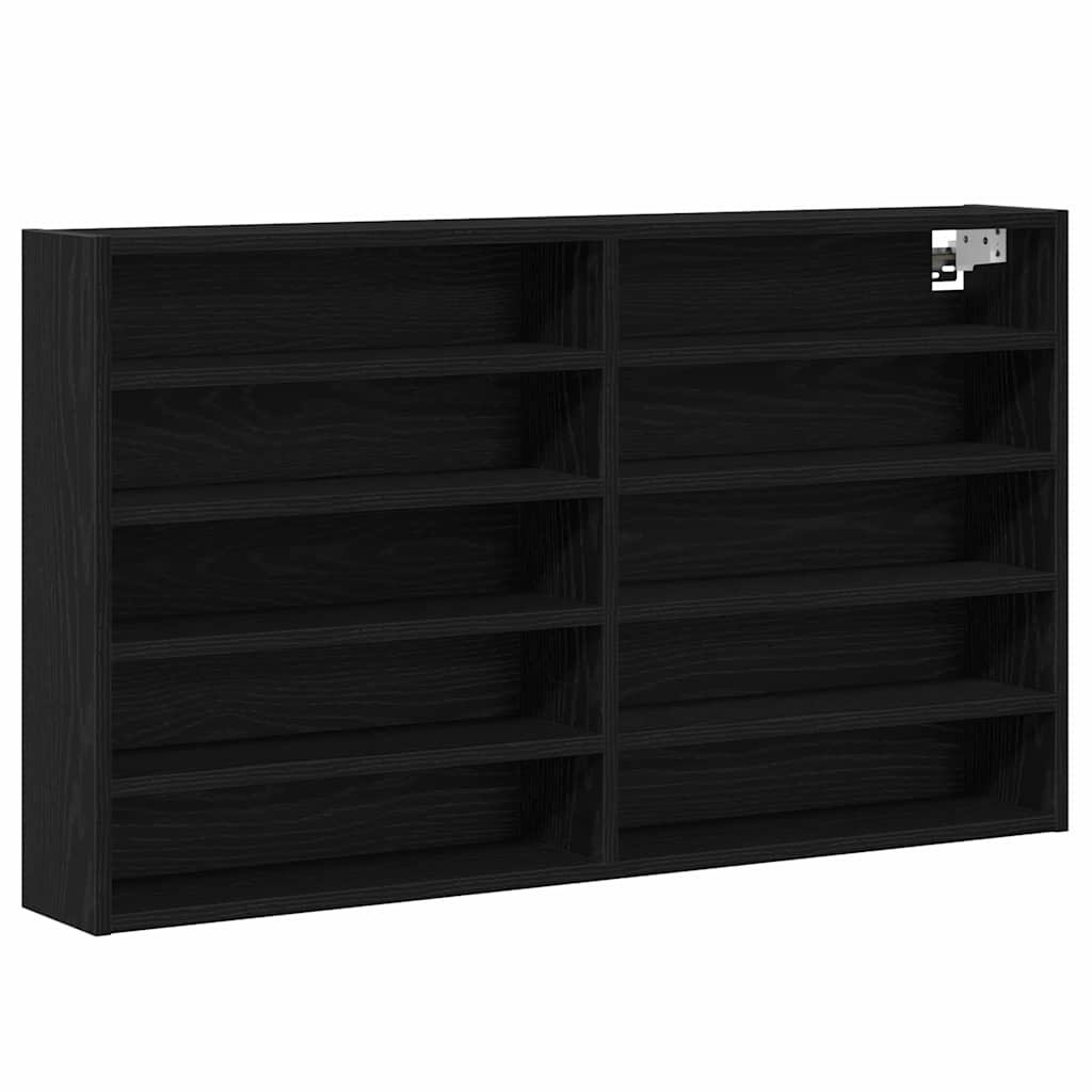 Vitrine Chêne noir 100 x 15 x 58 cm Bois d'ingénierie - XIOS
