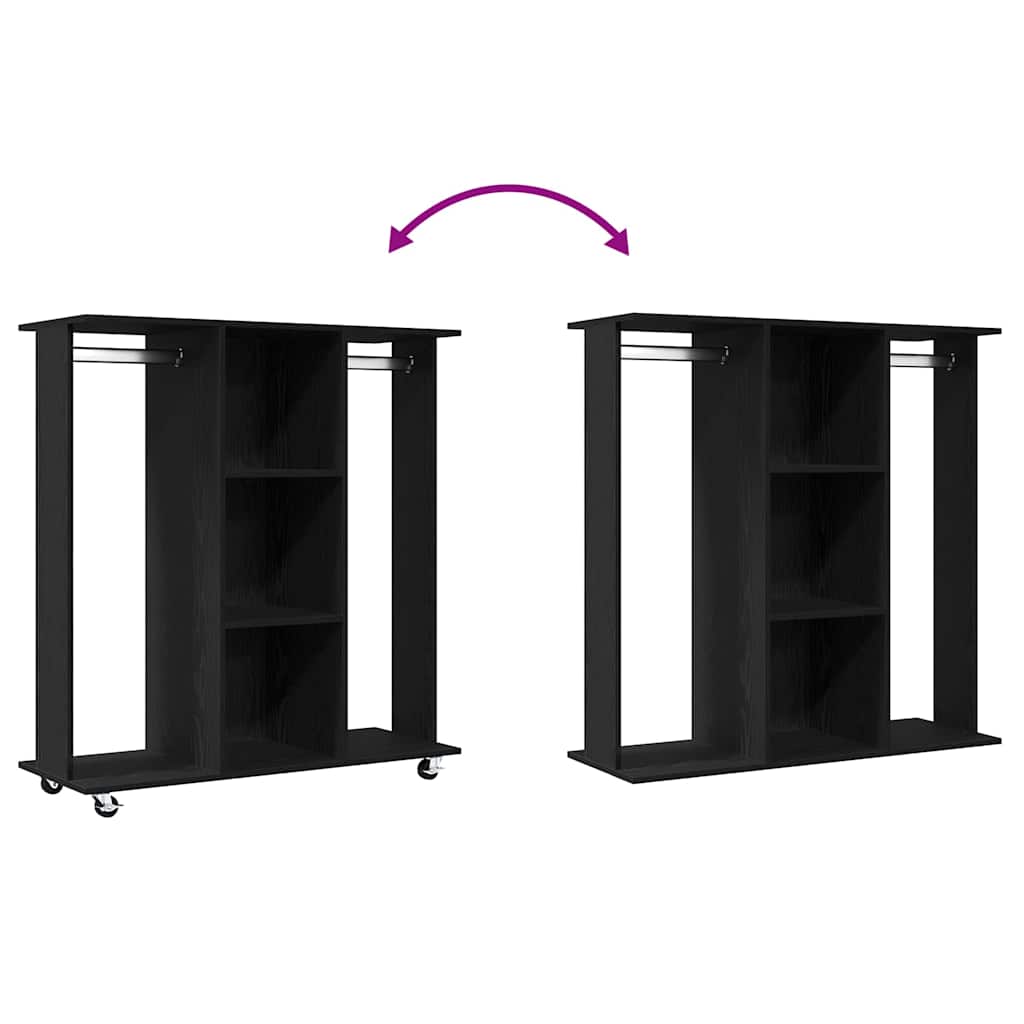 Armoire Chêne noir 102 x 38 x 110 cm Bois d'ingénierie - XIOS