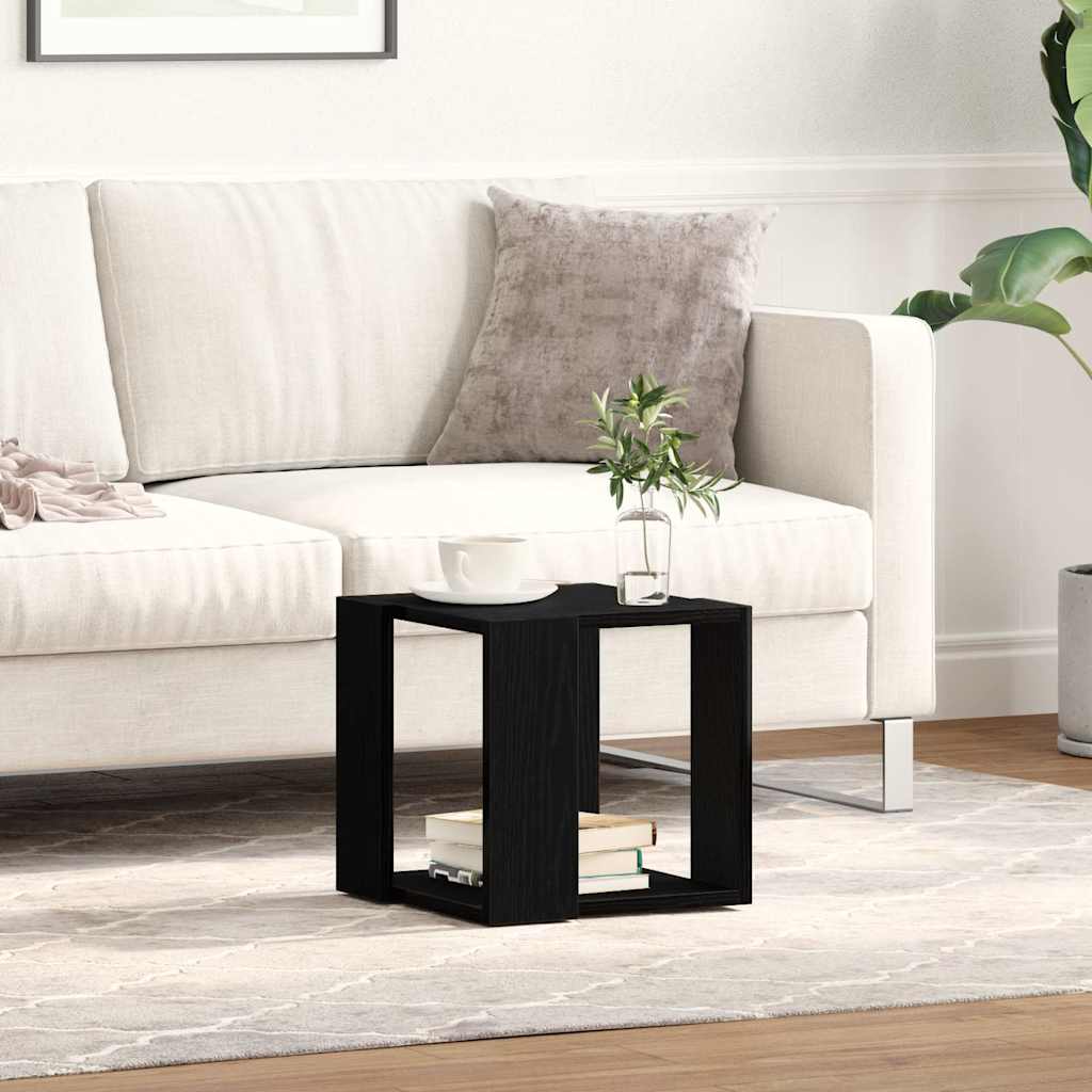 Table basse Chêne noir 32 x 32 x 30 cm Bois d'ingénierie - XIOS