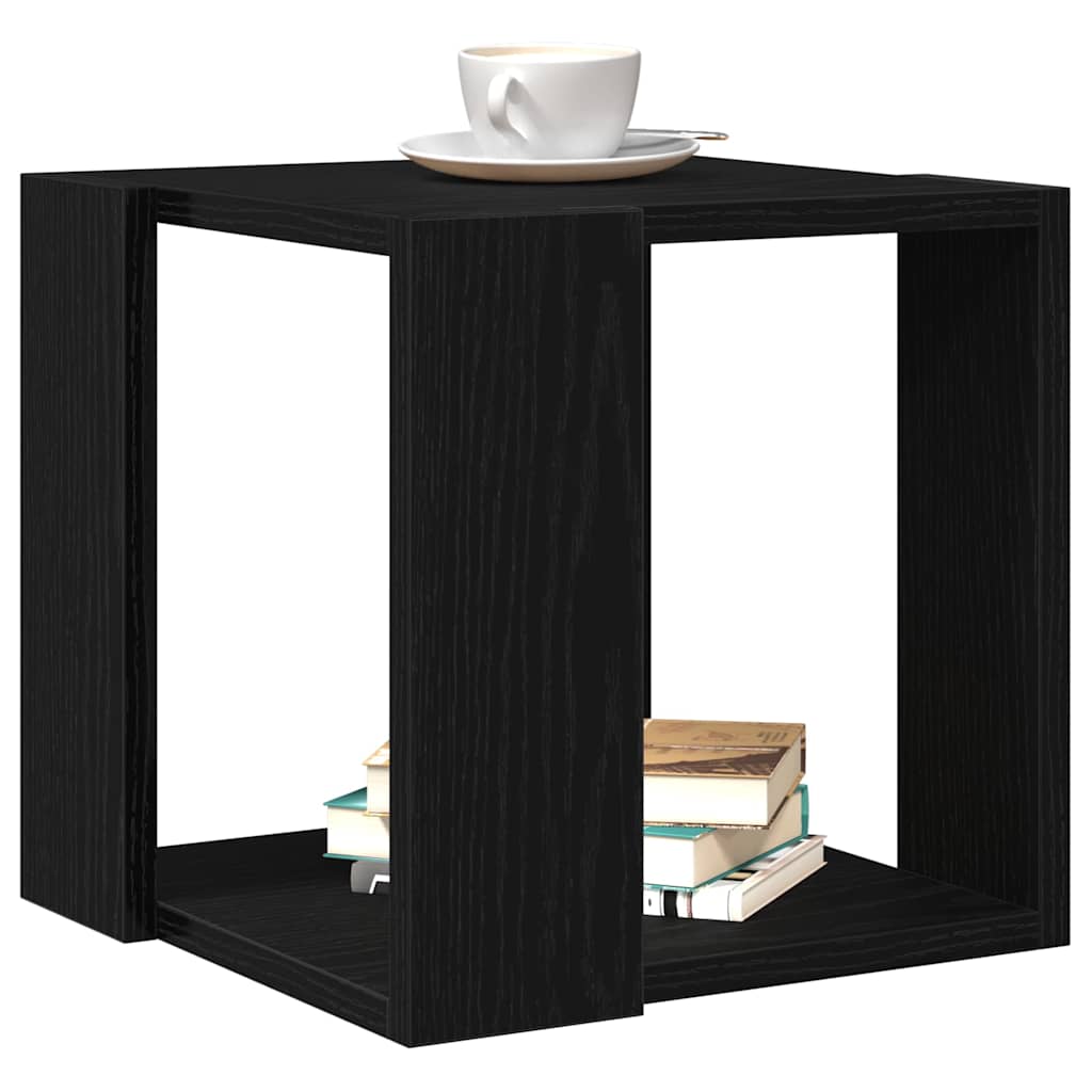 Table basse Chêne noir 32 x 32 x 30 cm Bois d'ingénierie - XIOS
