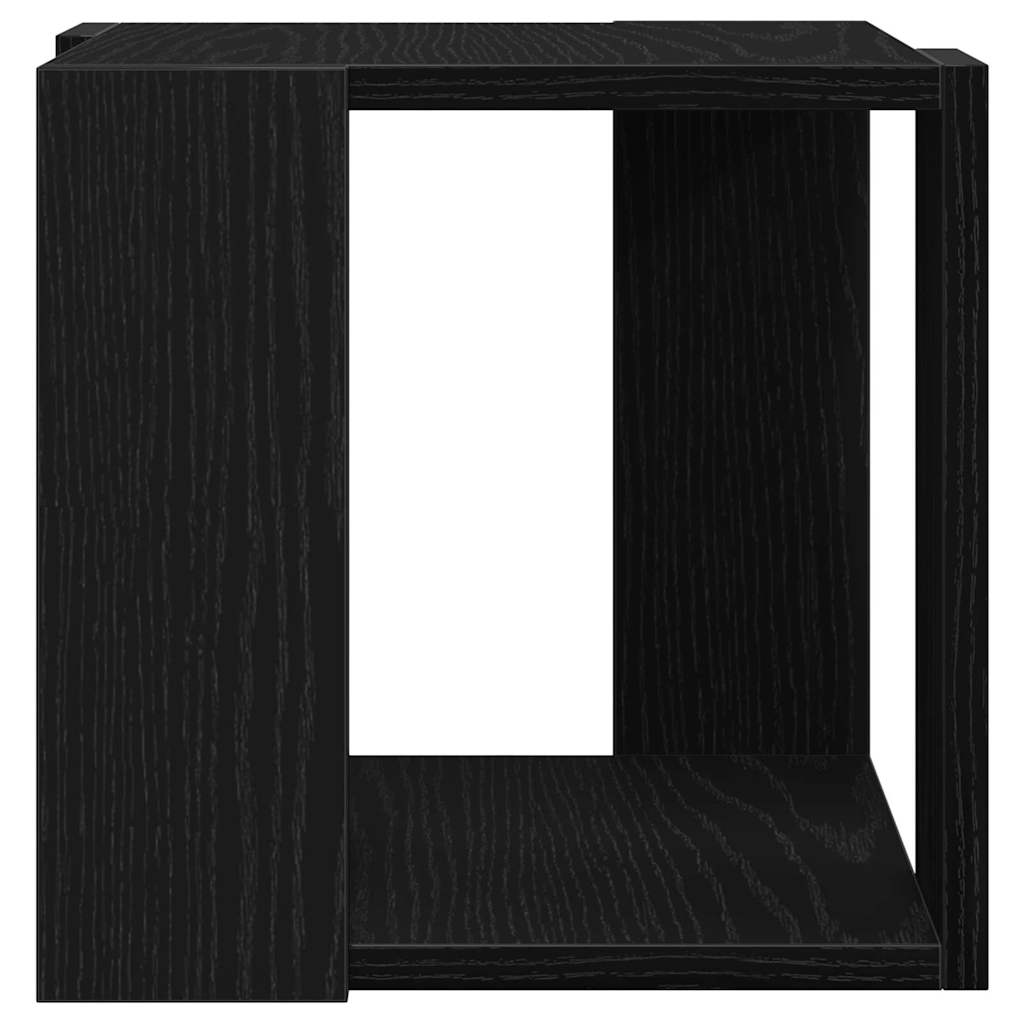 Table basse Chêne noir 32 x 32 x 30 cm Bois d'ingénierie - XIOS