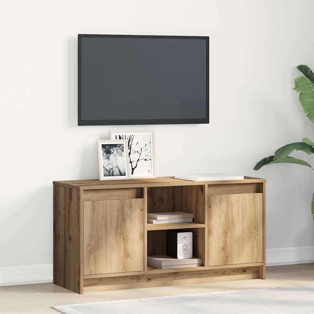 Meuble TV Marron 100 x 34 x 50 cm Bois d'ingénierie - XIOS