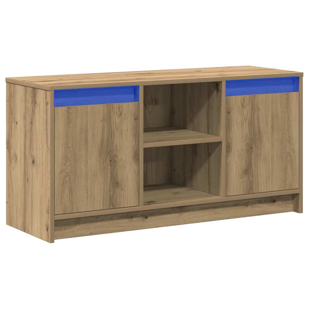 Meuble TV Marron 100 x 34 x 50 cm Bois d'ingénierie - XIOS