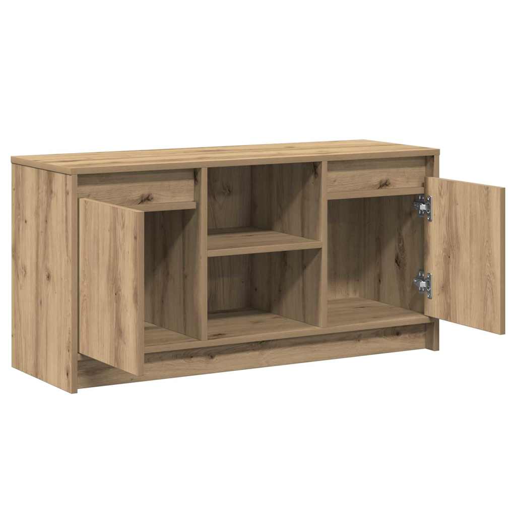 Meuble TV Marron 100 x 34 x 50 cm Bois d'ingénierie - XIOS