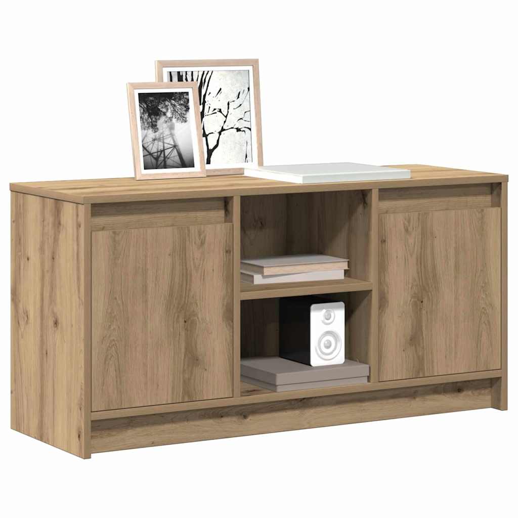 Meuble TV Marron 100 x 34 x 50 cm Bois d'ingénierie - XIOS