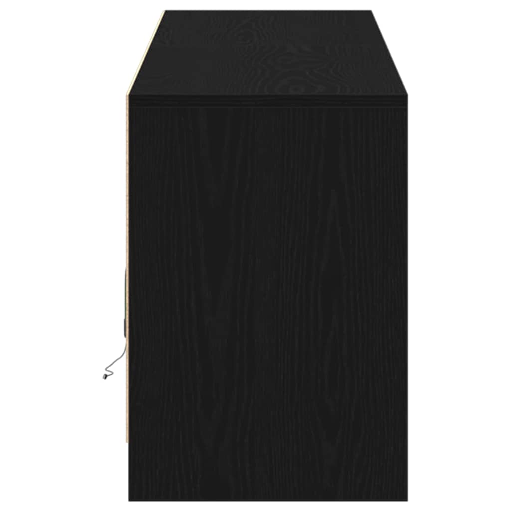 Meuble TV Noir 100 x 34 x 50 cm Bois d'ingénierie - XIOS