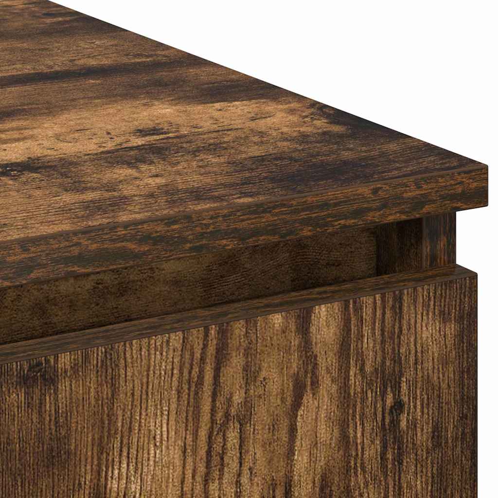 Meuble TV avec LED Chêne fumé 180 x 38 x 49 cm - XIOS