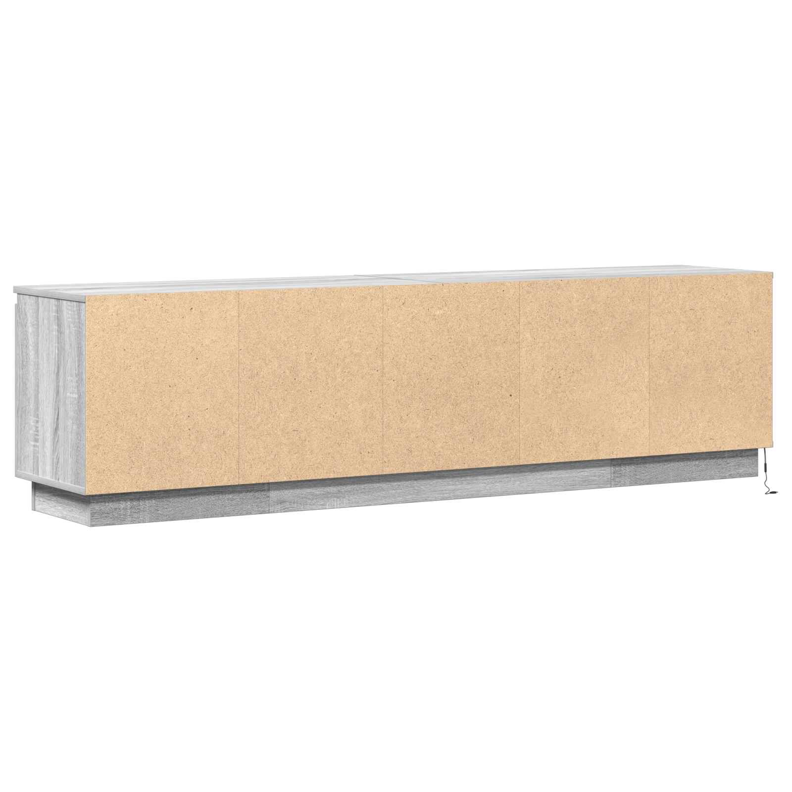 Meuble TV Gris Sonoma 180 x 38 x 49 cm Bois d'ingénierie
