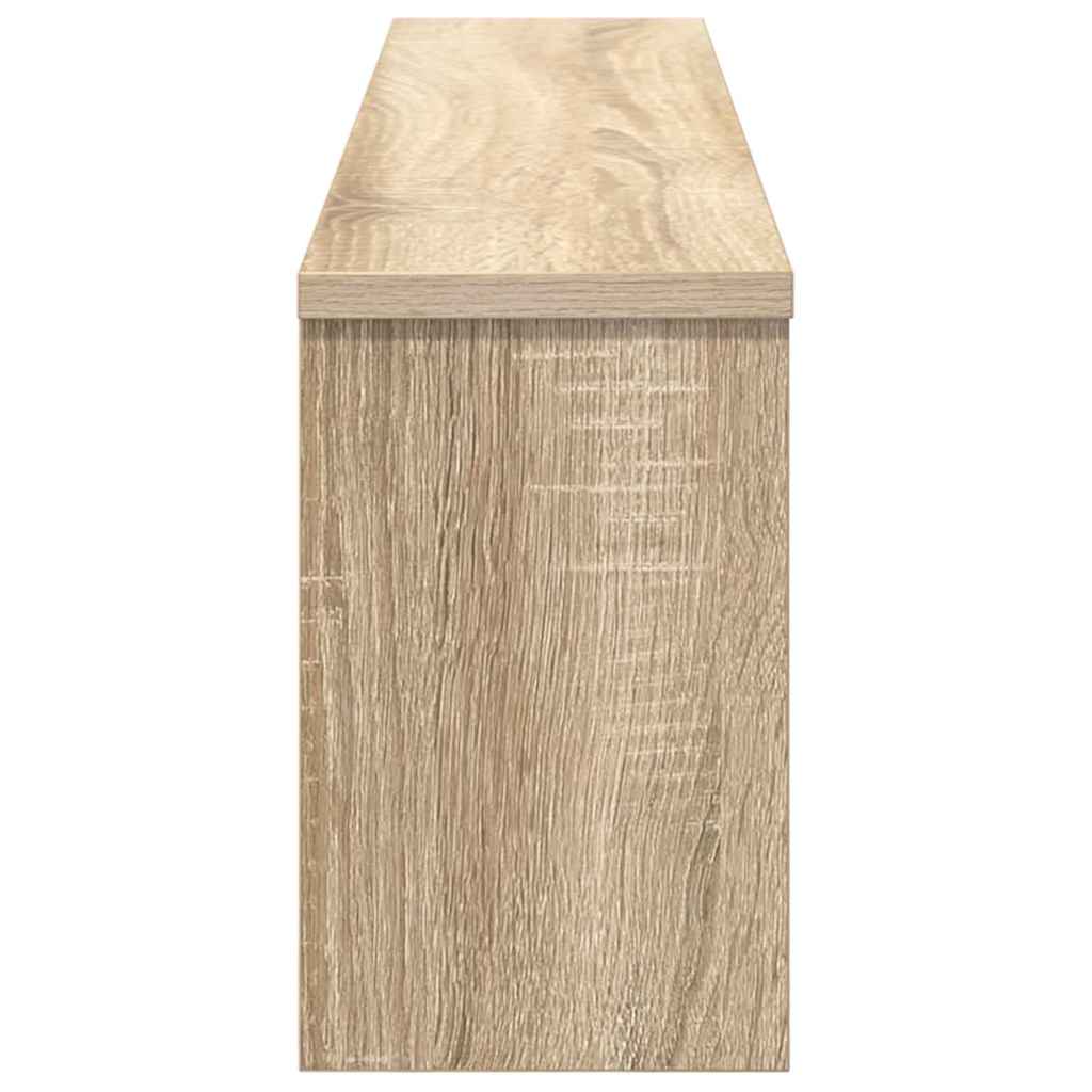 Porte-manteau mural avec étagère Chêne sonoma 100 x 16 x 26 cm - XIOS
