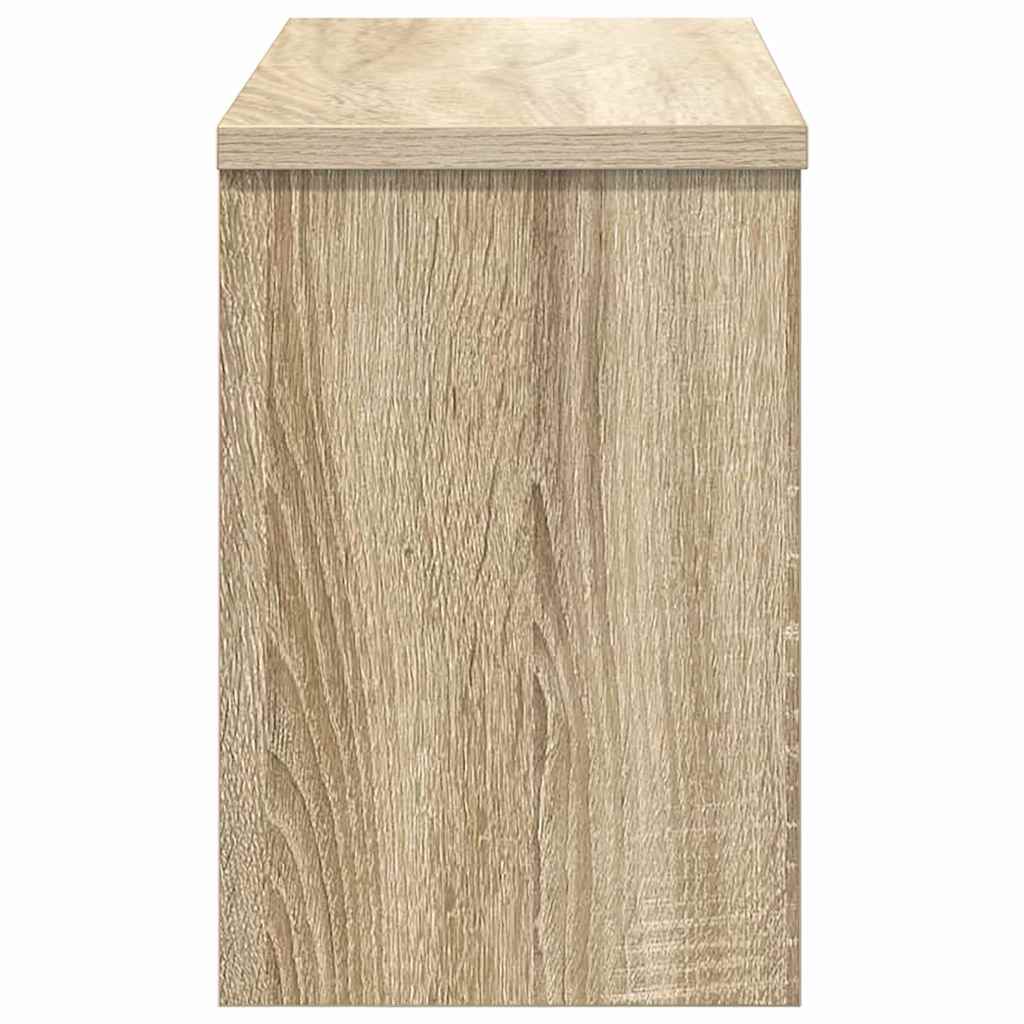 Porte-manteau mural avec étagère Chêne sonoma 50 x 20 x 30 cm - XIOS