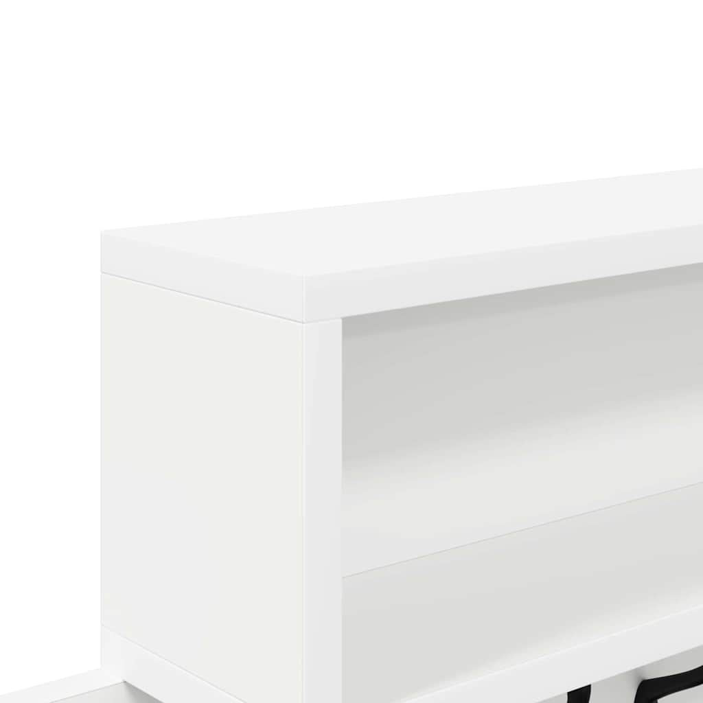 Porte-manteau mural Blanc 100 x 12 x 43,5 cm Bois d'ingénierie - XIOS