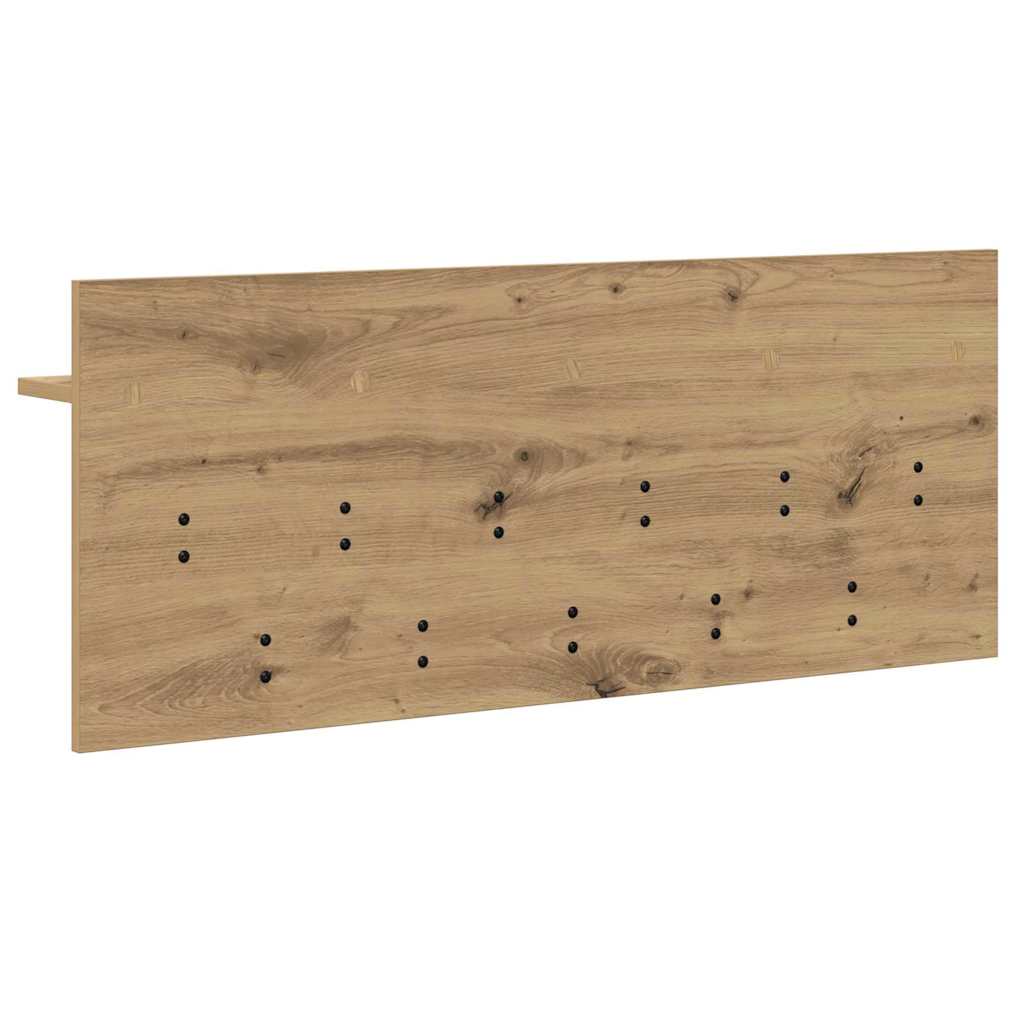Porte-manteau mural chêne artisanal Bois d'ingénierie - XIOS