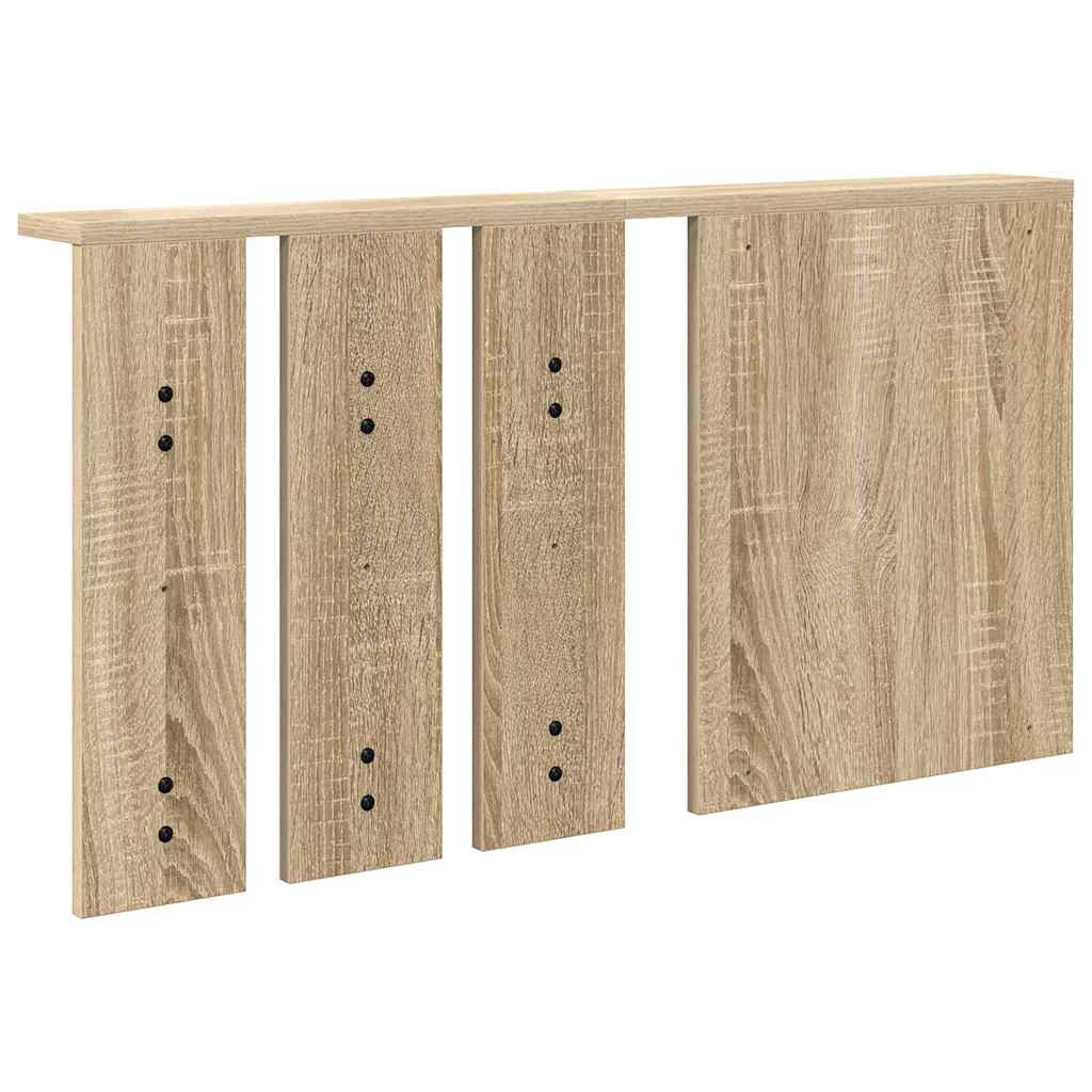 Porte-manteau mural avec étagère Chêne sonoma 85 x 10 x 45 cm - XIOS