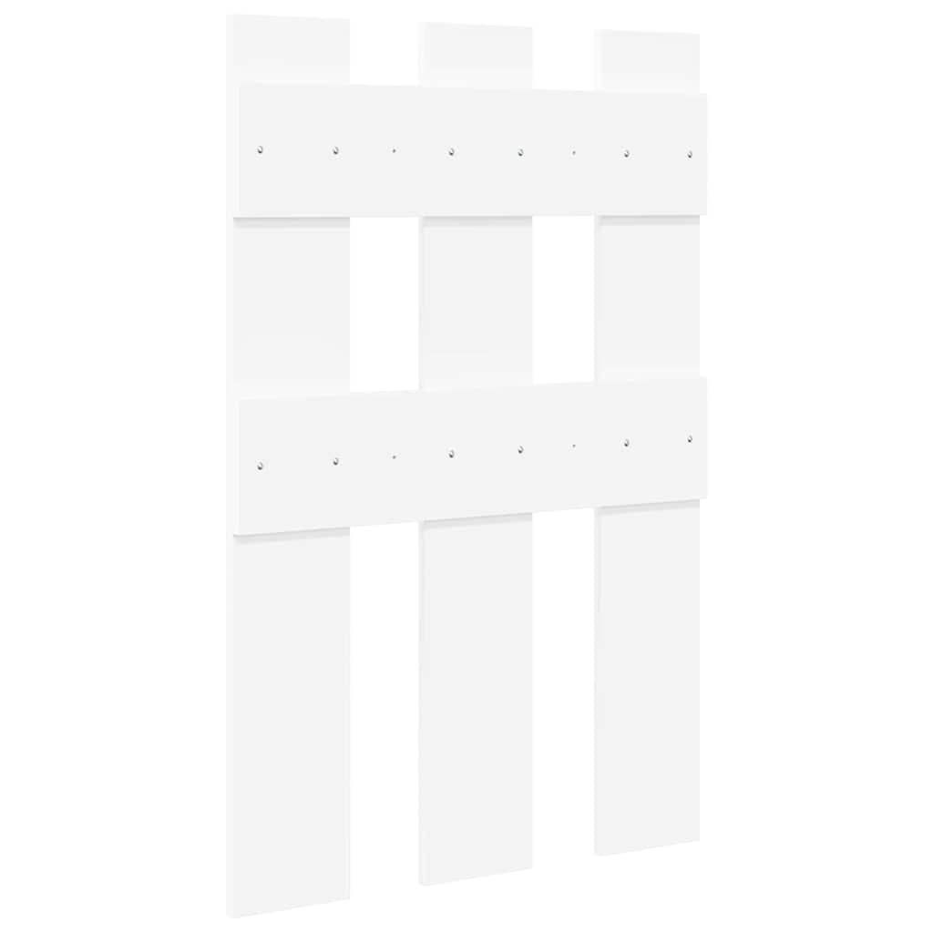 Porte-manteau mural Blanc 65 x 3 x 100 cm Bois d'ingénierie - XIOS
