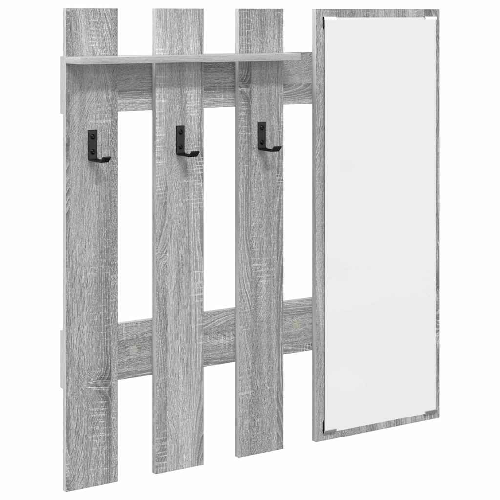 Porte-manteau mural Montage mural Gris sonoma 100 x 10 x 100 cm - XIOS