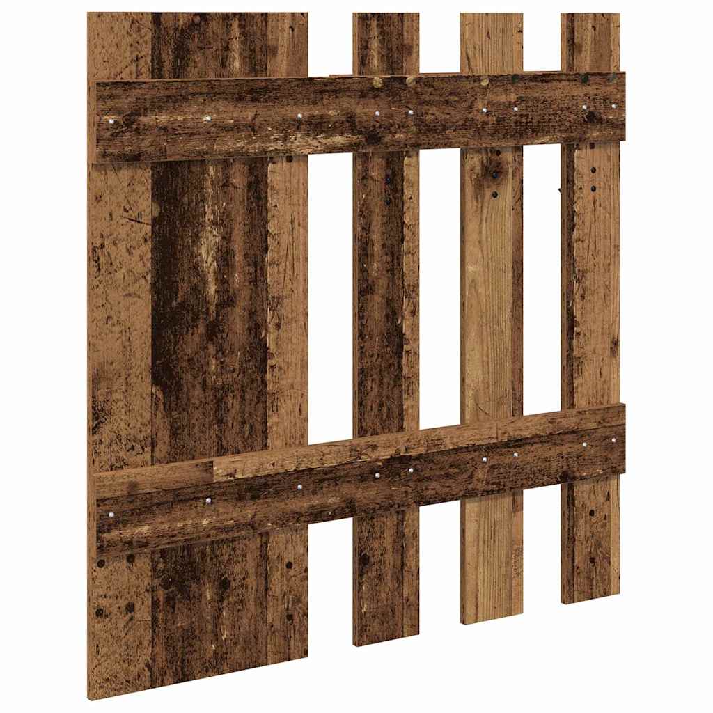 Porte-manteau mural Montage mural Bois ancien 100 x 10 x 100 cm - XIOS