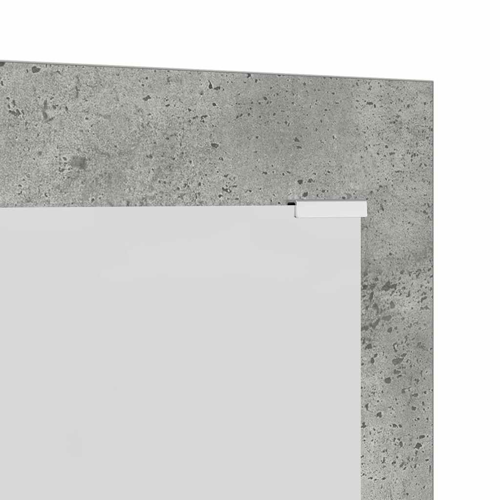 Porte-manteau mural Montage mural Gris béton 96 x 1,5 x 90 cm - XIOS