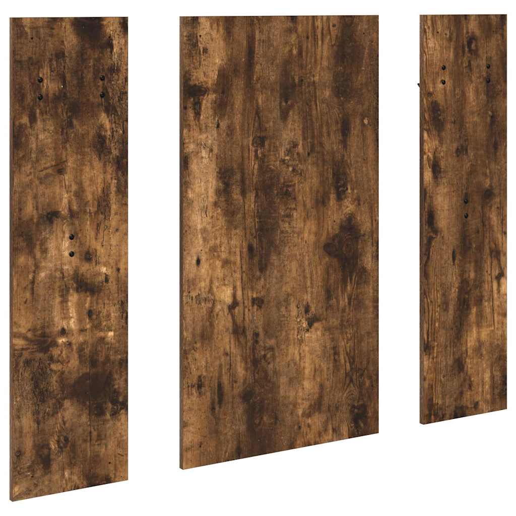 Porte-manteau mural Montage mural Chêne fumé 96 x 1,5 x 90 cm - XIOS