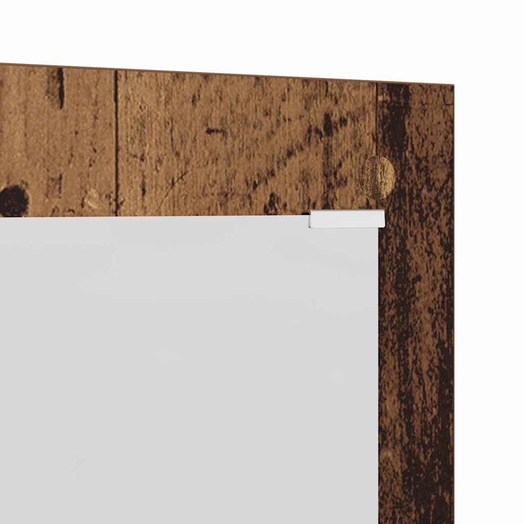 Porte-manteau mural Montage mural Bois ancien 96 x 1,5 x 90 cm - XIOS