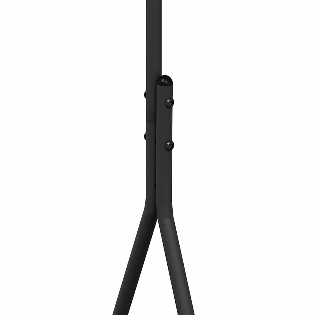 Porte-vêtements avec étagère Noir 100 x 56 x 154 cm Acier - XIOS