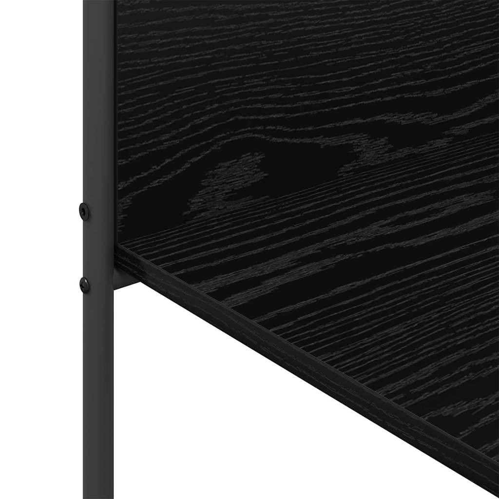 Porte-vêtements Noir 120 x 44 x 160 cm Bois d'ingénierie - XIOS
