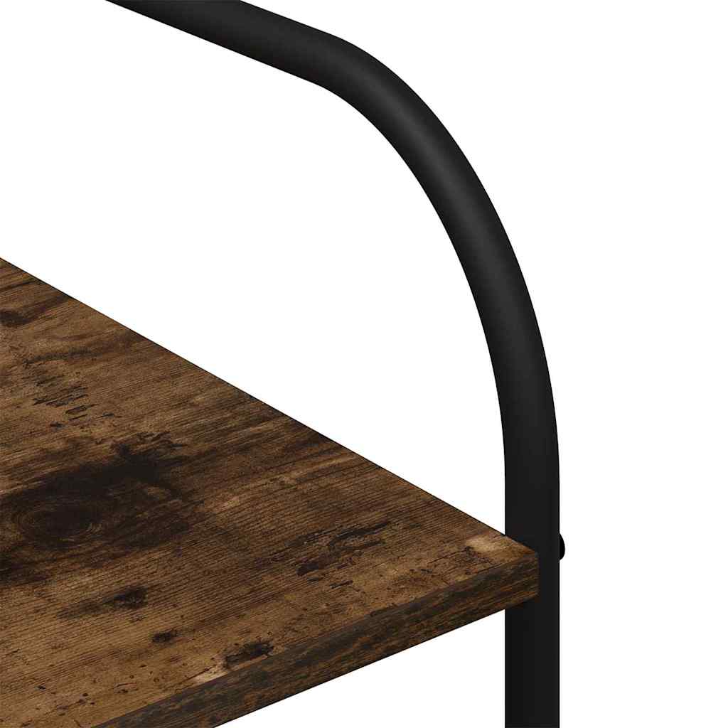 Porte-vêtements Chêne brun 120 x 44 x 160 cm Bois d'ingénierie - XIOS