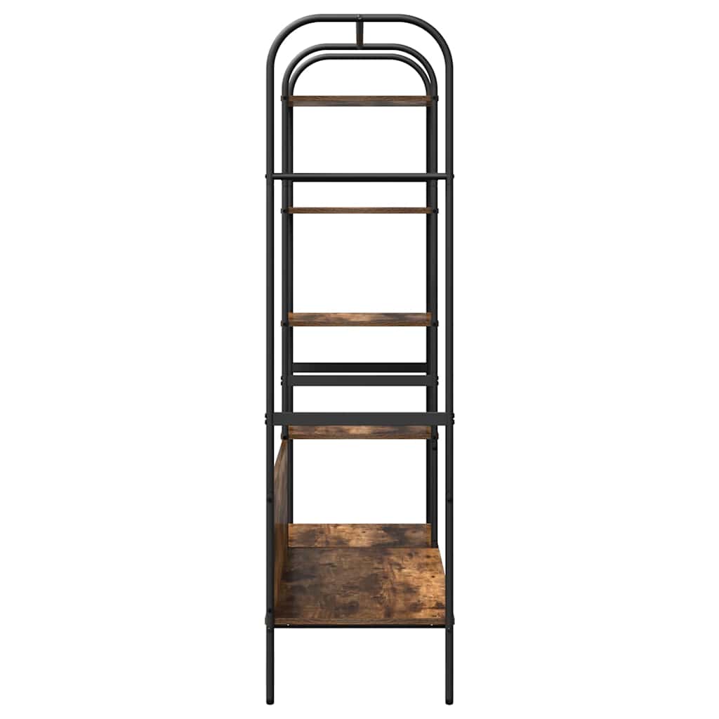 Porte-vêtements Chêne brun 120 x 44 x 160 cm Bois d'ingénierie - XIOS