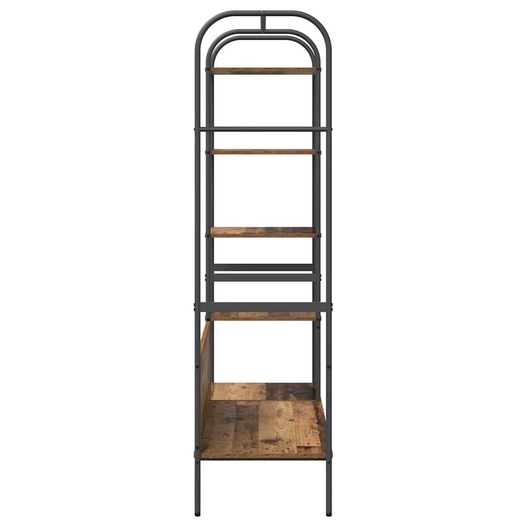Porte-vêtements Marron 120 x 44 x 160 cm Bois d'ingénierie - XIOS