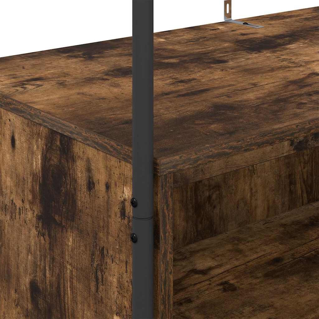 Porte-vêtements Chêne brun 100 x 44 x 160 cm Bois d'ingénierie - XIOS