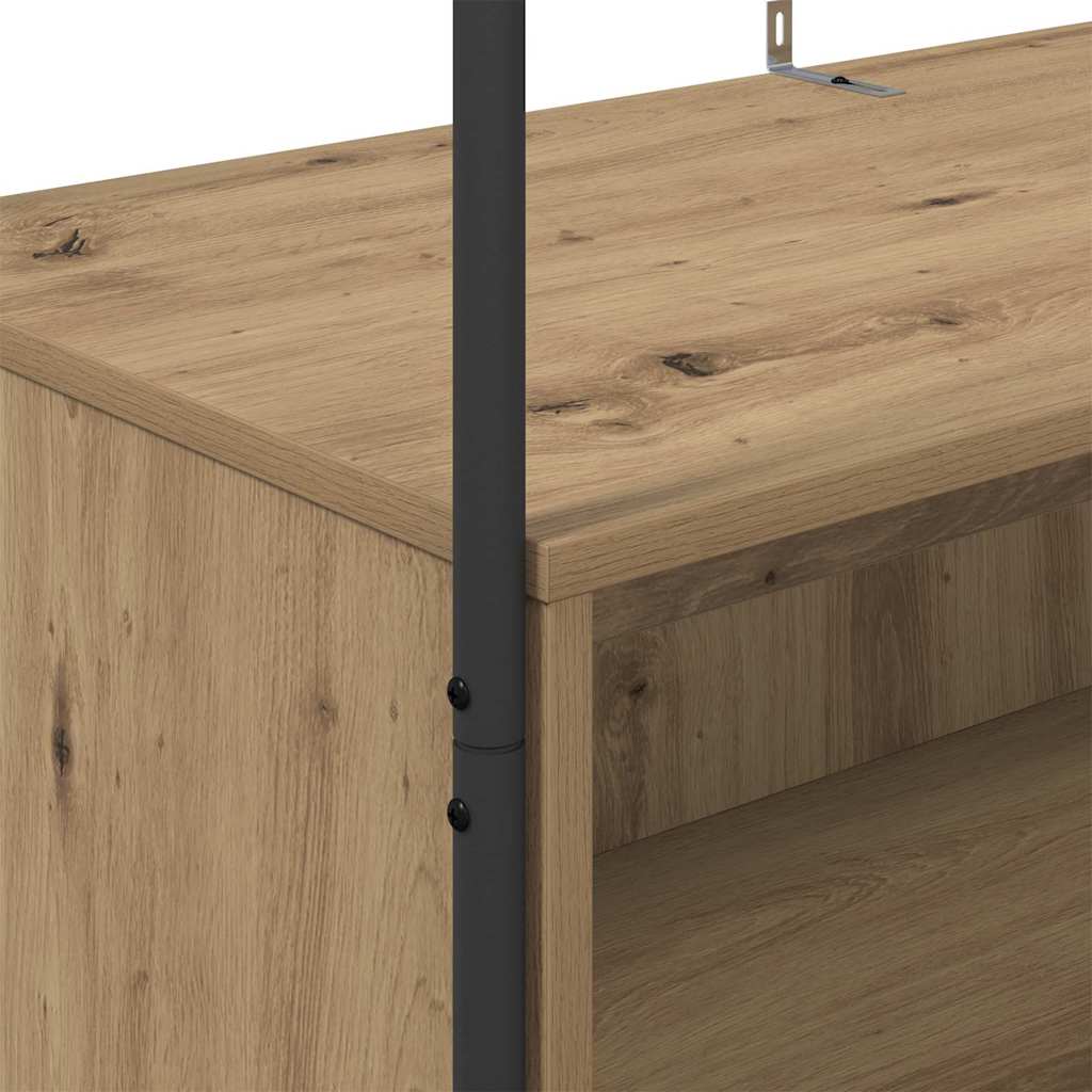 Porte-vêtements Marron 100 x 44 x 160 cm Bois d'ingénierie - XIOS