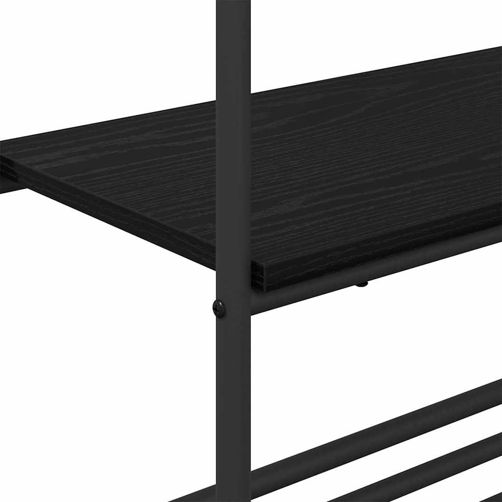 Porte-vêtements Chêne noir 60 x 30 x 171 cm Bois d'ingénierie - XIOS