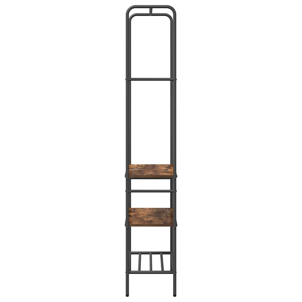 Porte-vêtements Chêne fumé 60 x 30 x 171 cm Bois d'ingénierie - XIOS