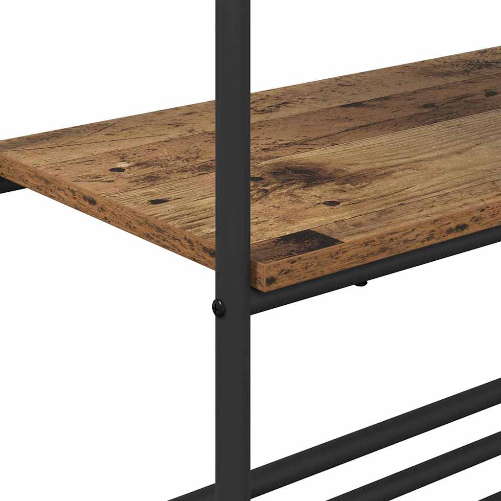 Porte-vêtements Bois ancien 60 x 30 x 171 cm Bois d'ingénierie