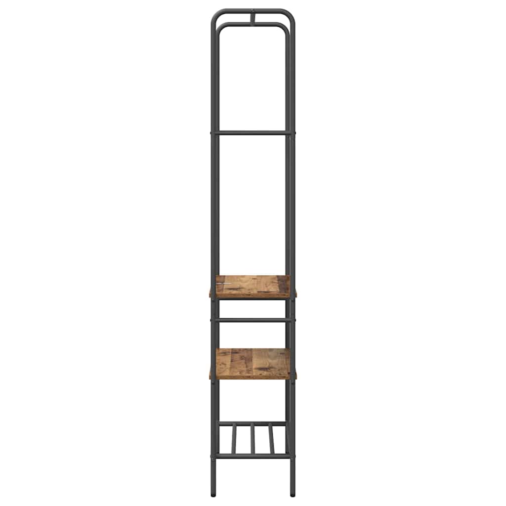 Porte-vêtements Bois ancien 60 x 30 x 171 cm Bois d'ingénierie