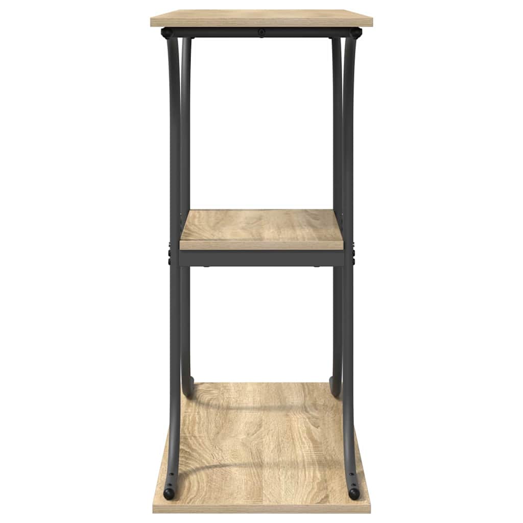 Table console Chêne sonoma 101 x 35 x 80.5 cm Bois d'ingénierie - XIOS