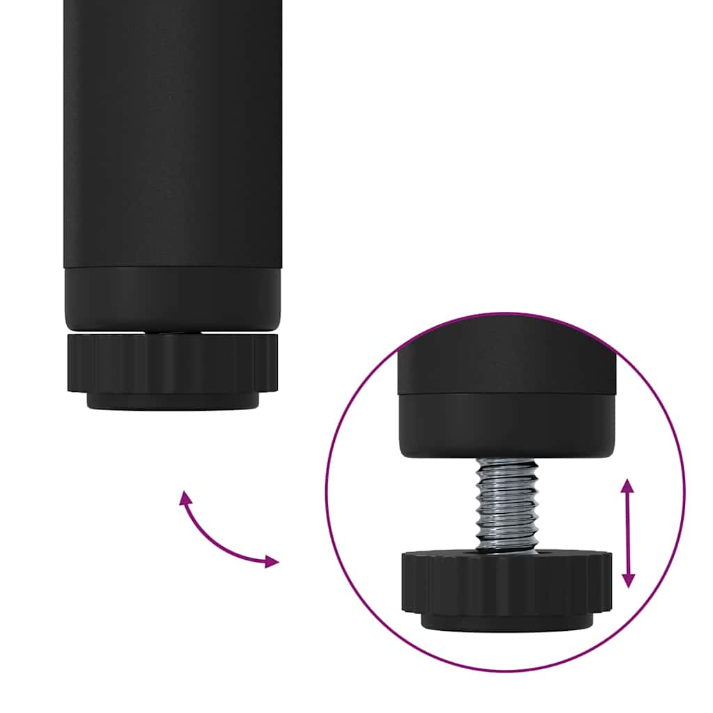 Porte-vêtements Noir 60 x 53 x 155 cm Acier - XIOS