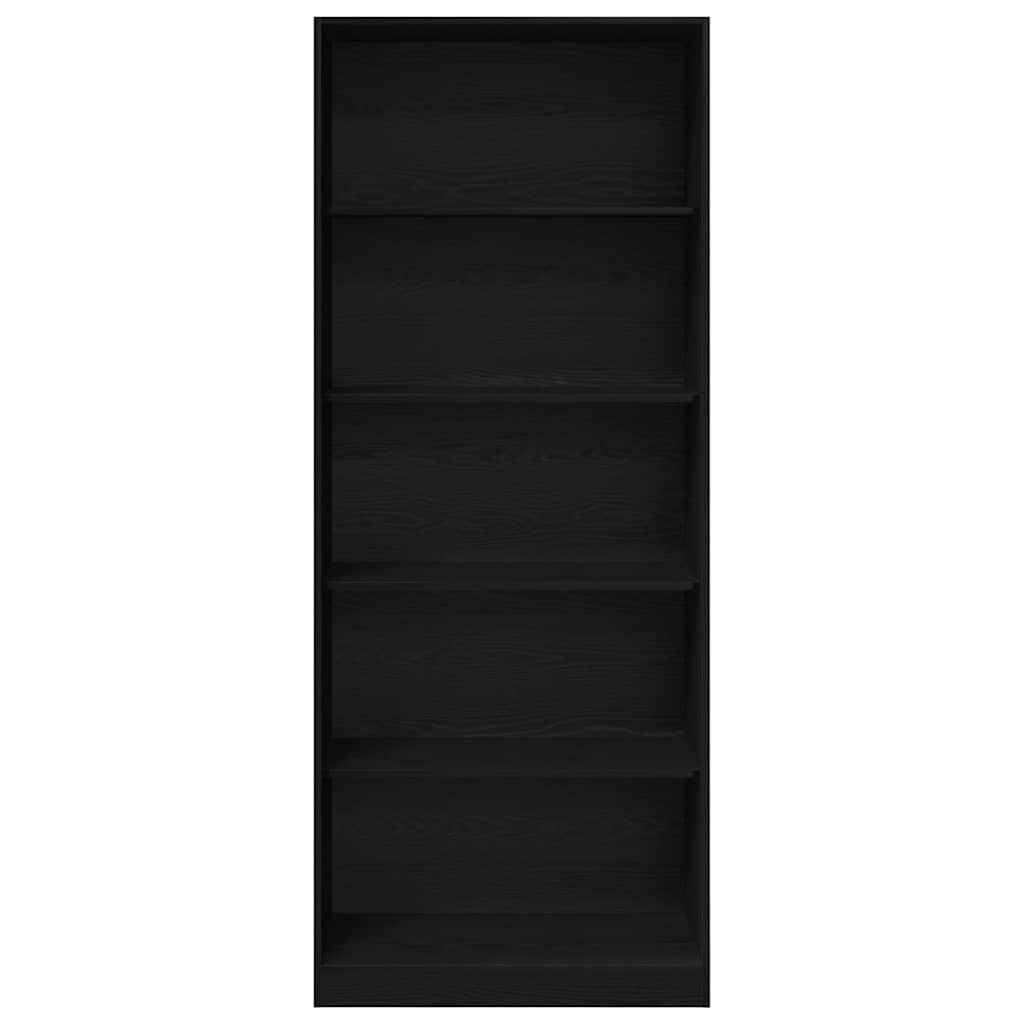 Armoire Chêne Noir 80 x 50 x 200 cm Bois d'ingénierie - XIOS