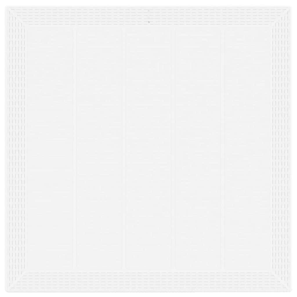 Ensemble de salle à manger pour jardin 5 pc Blanc Polypropylène - XIOS