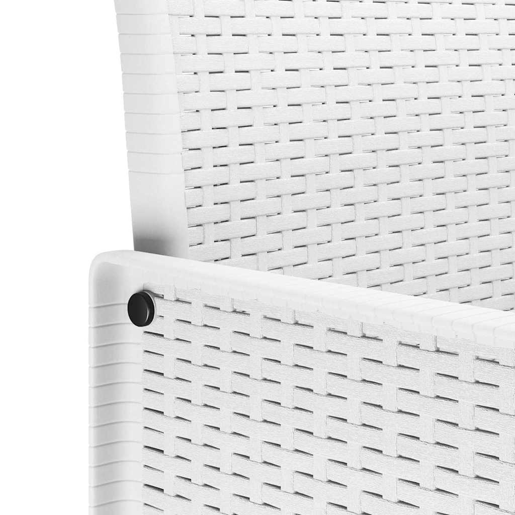 Ensemble de salle à manger pour jardin 7 pcs Blanc - XIOS